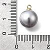 ABS Plastic Imitation Pearl Pendants FIND-H052-01G-02G-3