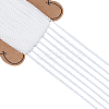 25 Yards Nylon Wavy Fringe Lace Trim Ribbon OCOR-GF0004-30D-1