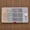 320 Sets 4 Colors 2 Sizes Iron Semi-Tublar Collision Rivets Kits DIY-WH0304-489-7