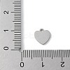 304 Stainless Steel Stamping Blank Tag Charms STAS-E501-02P-3