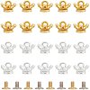 20 Sets 2 Colors Alloy Shoe Buckle Clips FIND-WR0003-04-1