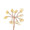 Natural Citrine Chips Tree of Life Decorations DJEW-P022-03A-03-2