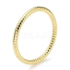 304 Stainless Steel Grooved Bangles BJEW-G686-04G-1
