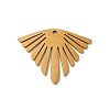 Bohemian Style 304 Stainless Steel Pendant STAS-M314-03J-G-1