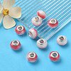 Glass European Beads GPDL-YW0001-02E-2