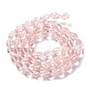 Glass Beads Strands EGLA-E010-8x12mm-12-5