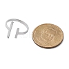 304 Stainless Steel Open Cuff Rings for Women LS-RJEW-S395-02P-5