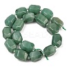 Natural Green Aventurine Beads Strands G-Z147-E07-01-3
