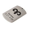 Non-Tarnish 304 Stainless Steel Pendants LS-STAS-C098-01C-P-2