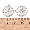 304 Stainless Steel Pendants STAS-P432-01D-P-3