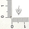 304 Stainless Steel Micro Pave Cubic Zirconia Pendants LS-STAS-U042-02A-P-3