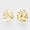 304 Stainless Steel Stud Earring Findings STAS-S079-31A-1