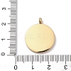 304 Stainless Steel Pendants STAS-F306-09G-3
