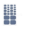 Solid Color Full-Cover Glitter Toenail Wraps MRMJ-N011-36Q-1