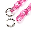 1Pc Transparent Acrylic Cable Chain Bag Straps FIND-WR0008-76-2