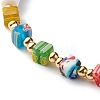 Polymer Clay Beaded Necklaces NJEW-JN03576-4