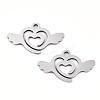 Non-Tarnish 201 Stainless Steel Charms STAS-S081-079-1
