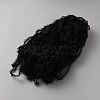Polyester Fish Silk Elastic Lace Band OCOR-WH0085-19B-2