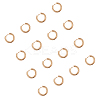 Ion Plating(IP) Ring 304 Stainless Steel Huggie Hoop Earrings EJEW-L158-06G-1