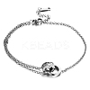 Stainless Steel Charm Anklets for Women WG18C2B-34-1