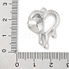 304 Stainless Steel Pendant Rhinestone Settings STAS-D194-02P-3