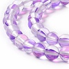 Synthetic Moonstone Beads Strands G-E573-02A-11-4