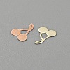 Fruit Style Brass Cabochons MRMJ-WH0003-08E-G-1