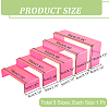 5-Tier Acrylic Display Riser Stands ODIS-WH0006-06B-2