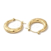 Rack Plating 304 Stainless Steel Hoop Earrings for Women EJEW-Z026-32G-2