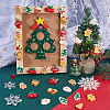 60cs 2 Styles Christmas Opaque Resin Decoden Cabochons RESI-SP0001-02B-4