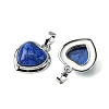 Natural Dyed Lapis Lazuli Pendants G-C114-03P-23-2
