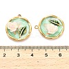 304 Stainless Steel Enamel Pendants STAS-B084-12G-02-3