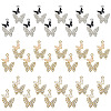 30Pcs 3 Colors Alloy Enamel Pendants FIND-ME0002-09-1