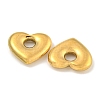 Ion Plating(IP) 304 Stainless Steel Pendants STAS-A099-08G-2