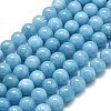 Natural Malaysia Jade Beads Strands G-L645-A01-4mm-15-1
