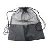 Portable Polyester Basketball Football Storage Mesh Drawstring Bags ABAG-WH0035-040-2