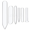 6Pcs 6 Styles Acrylic Drawing Template AJEW-BC0009-05-1
