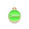 Alloy Enamel Pendants ENAM-S124-01A-06D-3