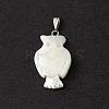 Natural Trochid Shell/Trochus Shell Pendants SSHEL-M021-12-3