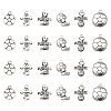 Tibetan Style Alloy Pendants TIBEP-FS0001-33-2