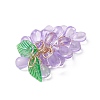 Transparent Glass Pendants PALLOY-JF04758-02-4