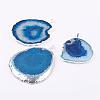 Natural Agate Big Pendants G-P305-E05-S-1