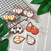 DIY Sport Theme Dangle Earring Making Kits DIY-TA0004-36-4
