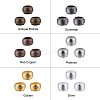Brass Crimp Beads KK-YW0001-17-4