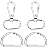 Alloy Swivel Lobster Claw Clasps FIND-BBC0003-78B-P-1