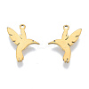 Ion Plating(IP) 201 Stainless Steel Pendants STAS-N098-123LG-1