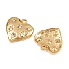 304 Stainless Steel Rhinestone Pendants STAS-I352-10G-01-2