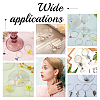 40Pcs Ion Plating(IP) 316 Stainless Steel Hoop Earrings Findings STAS-DC0003-91-4