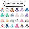 168G 24 Styles Handmade Polymer Clay Beads CLAY-FS0001-38-2