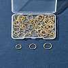 60Pcs 3 Styles Rack Plating Alloy Bead Frames FIND-FS0003-45-8
